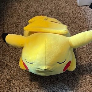 Pikachu Sleeping Plush / Stuffed Animal